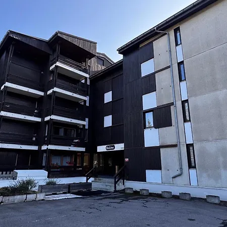 With Balconies On The Snow Front